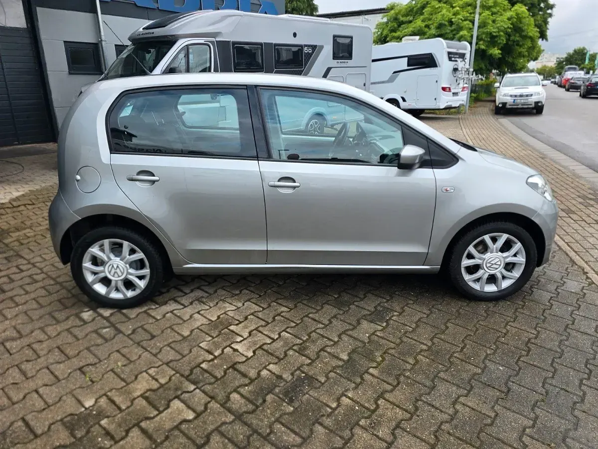 Gebraucht VW up! move up! 75 PS (55 kW) 2012 Silber Kleinwagen