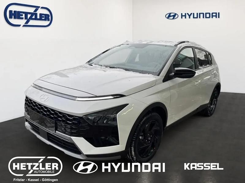 Atlas white / sol Neu 2026 Hyundai Bayon Blackline SUV | 29.990 € (Teuer) - Bild 1/1