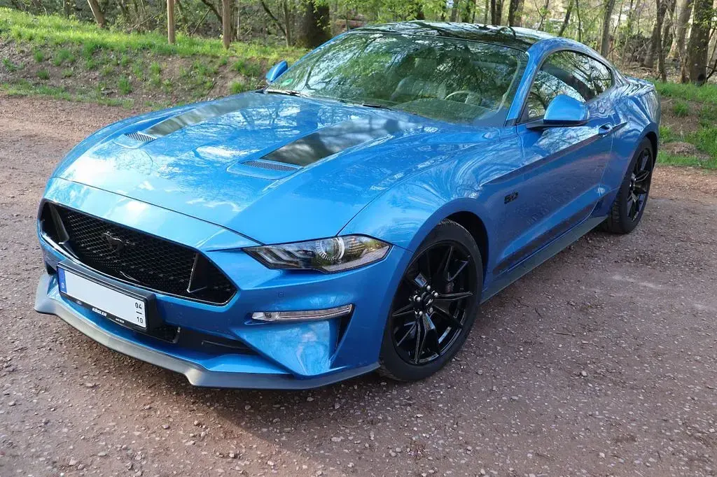 Gebraucht Ford Mustang GT 450 PS (330 kW) 2020 Blau