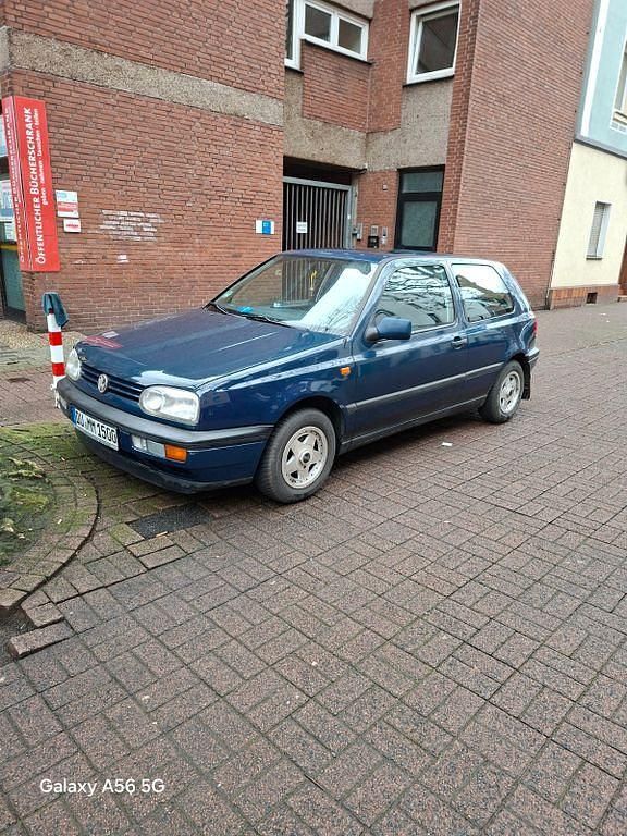 Gebraucht VW Golf III 75 PS (55 kW) 1992 Blau Kleinwagen