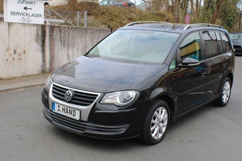Gebraucht VW Touran Freestyle 140 PS (102 kW) 2010 Schwarz Van / Kleinbus