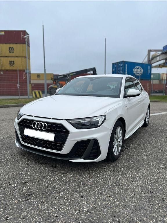 Gebraucht Audi A1 Sportback S-Line 110 PS (80 kW) 2023 Weiß Kleinwagen