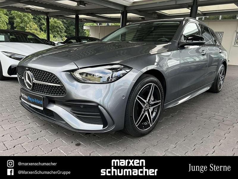 Lack selenitgrau Gebraucht 2023 Mercedes C300e Business Kombi | 40.140 € (Teuer) - Bild 1/4