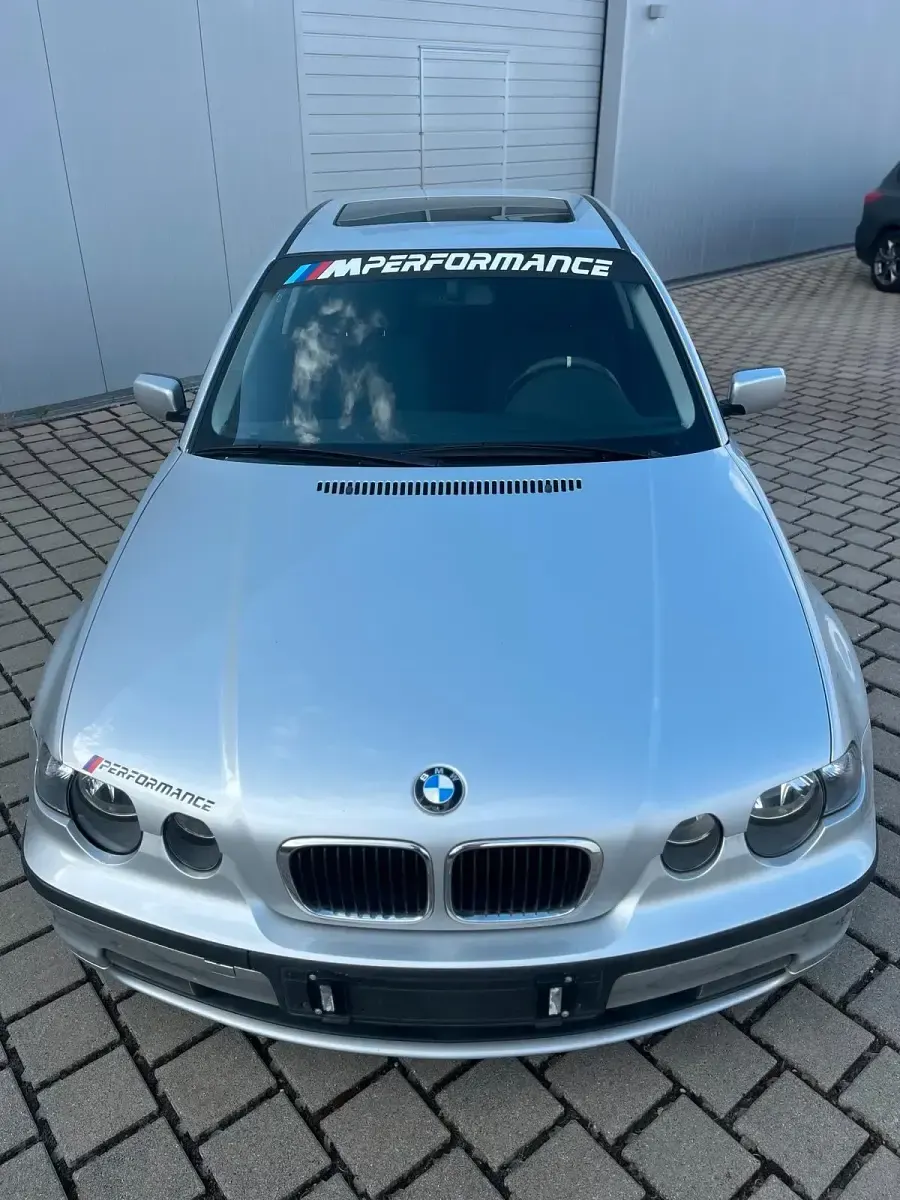 Gebraucht BMW 316 Compact 116 PS (85 kW) 2001 Silber Kleinwagen