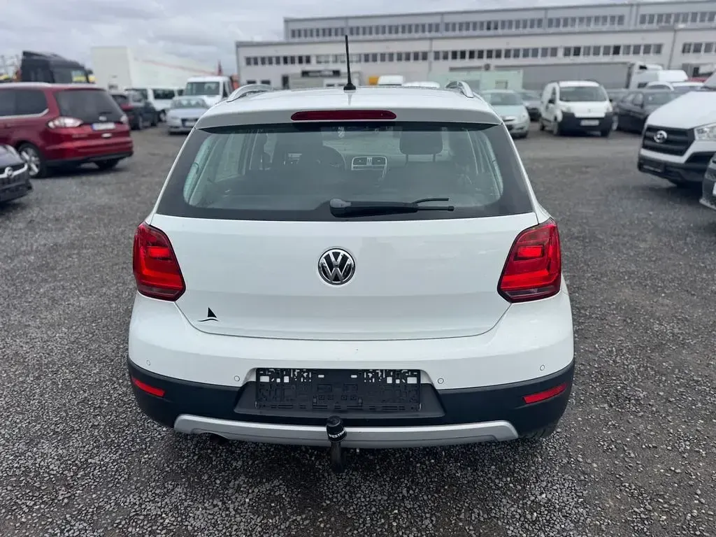 Gebraucht VW Polo Cross 90 PS (66 kW) 2015 Weiß Kleinwagen