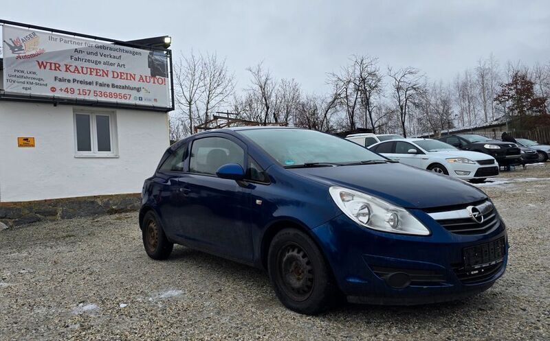 Gebraucht Opel Corsa Edition 60 PS (44 kW) 2008 Blau Limousine
