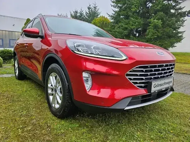 Gebraucht Ford Kuga Titanium X 225 PS (165 kW) 2021 Lucid red metallic (rot) SUV