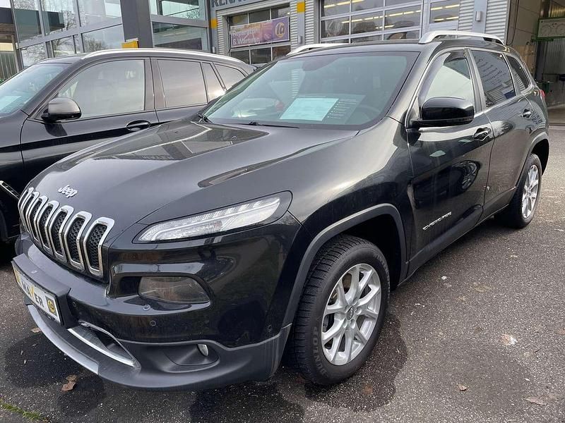 Gebraucht Jeep Cherokee Limited 170 PS (125 kW) 2014 Brilliant black metallic / pxr SUV