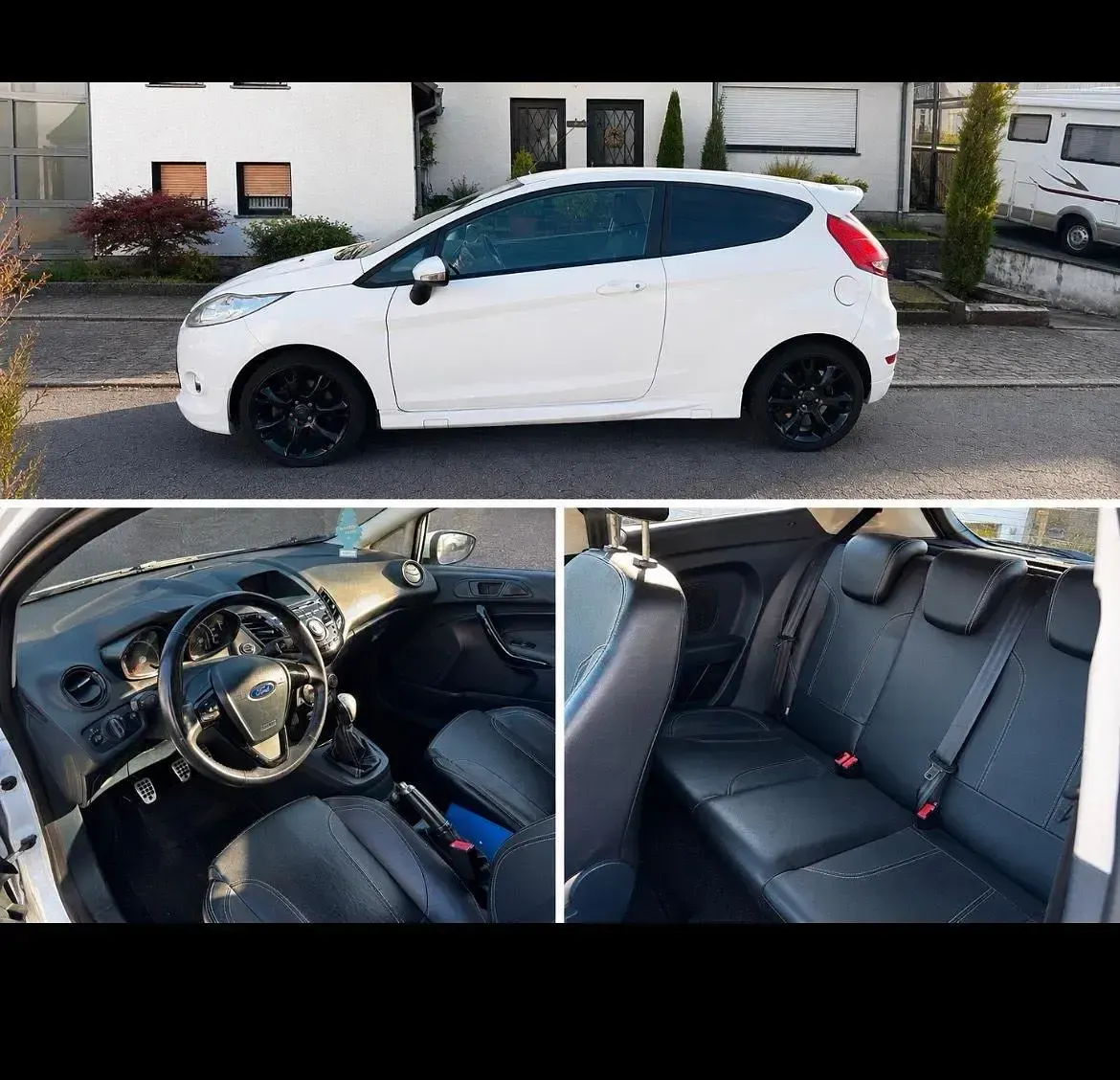 Gebraucht Ford Fiesta Trend 90 PS (66 kW) 2012 Weiß Kleinwagen