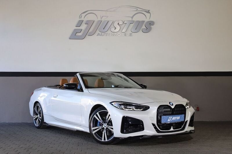 Weiß Gebraucht 2022 BMW 430 Cabriolet Performance Cabrio | 39.400 € (Superpreis) - Bild 1/4