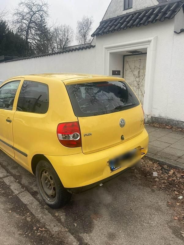 Gebraucht VW Fox 65 PS (47 kW) 2005 Gelb Kleinwagen