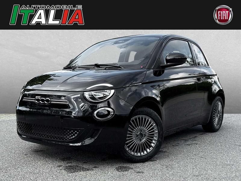 Schwarz Neu 2025 Fiat 500e Icon Kleinwagen | 32.370 € - Bild 1/4