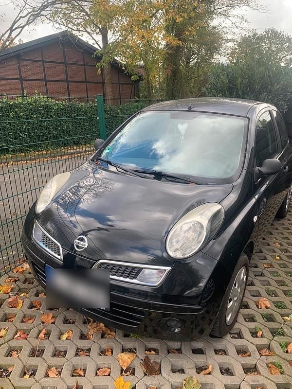 Schwarz Gebraucht 2009 Nissan Micra Kleinwagen | 1.500 € (Guter Preis) - Bild 1/3
