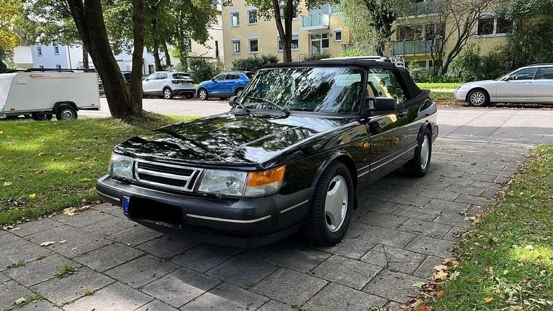 Gebraucht Saab 900 Cabriolet 140 PS (102 kW) 1992 Schwarz Cabrio