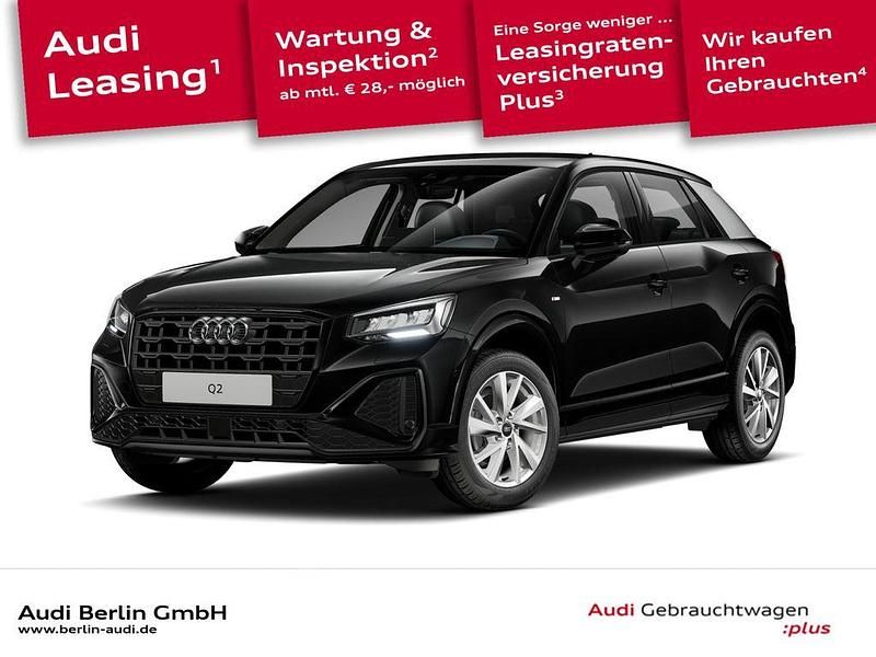 Gebraucht Audi Q2 S-Line 150 PS (110 kW) 2025 Mythosschwarz metallic SUV