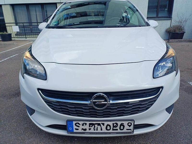 Weiß Gebraucht 2015 Opel Corsa Kleinwagen | 3.790 € (Fairer Preis) - Bild 1/4