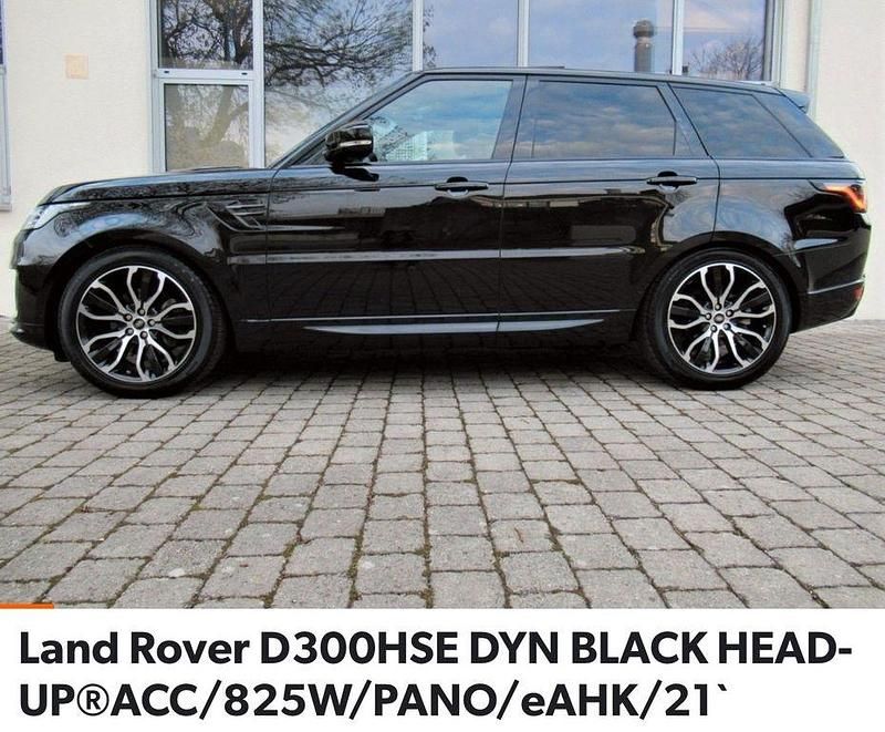Schwarz Gebraucht 2019 Land Rover Range Rover Sport HSE Dynamic SUV | 52.000 € (Teuer) - Bild 1/4