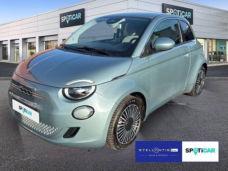 Blau Gebraucht 2021 Fiat 500e Icon Kleinwagen | 13.990 € (Guter Preis) - Bild 1/4