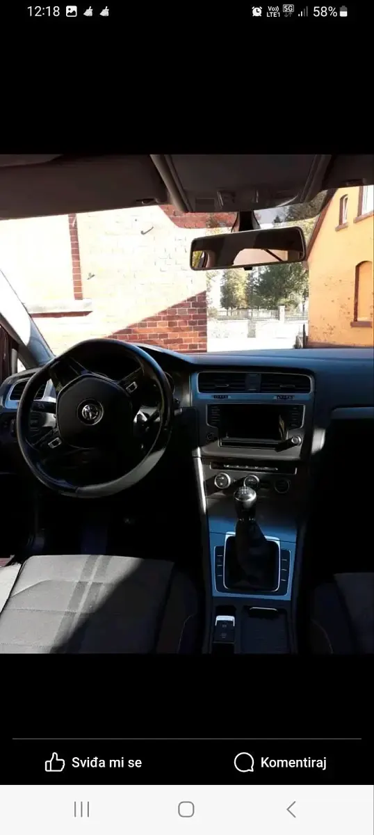 Gebraucht VW Golf VII 116 PS (85 kW) 2015 Blau Kombi