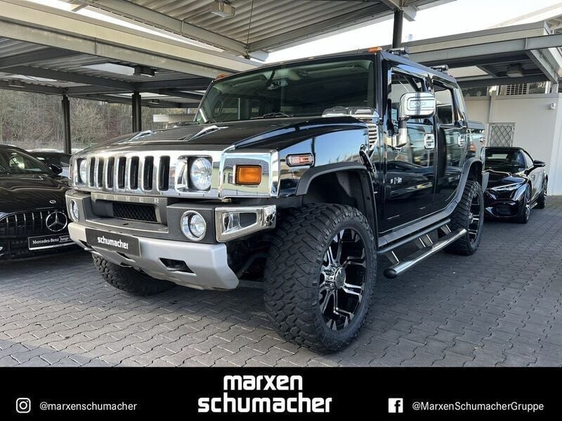 Schwarz Gebraucht 2008 Hummer H2 SUV | 45.470 € (Etwas zu teuer) - Bild 1/4