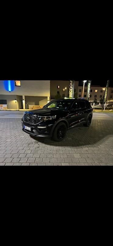 Schwarz Gebraucht 2021 Ford Explorer ST-Line SUV | 47.500 € (Fairer Preis) - Bild 1/1