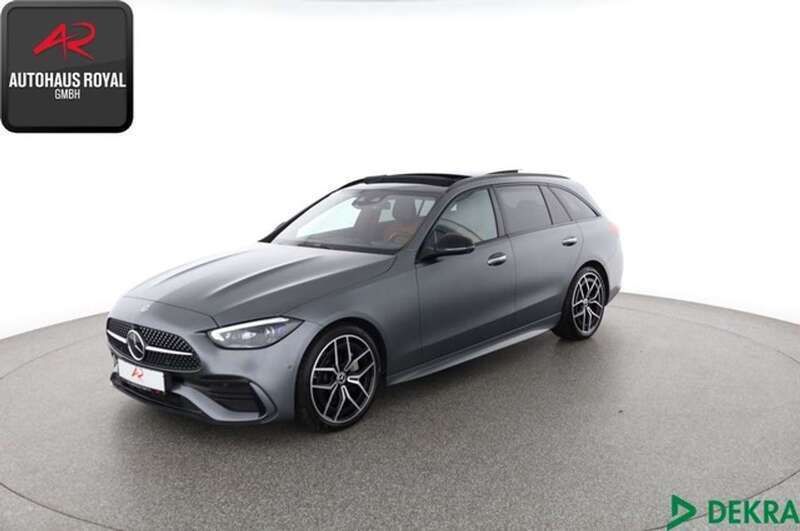 Grau Gebraucht 2022 Mercedes C220 AMG Kombi | 43.880 € (Teuer) - Bild 1/4