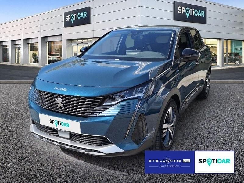 Blau Gebraucht 2022 Peugeot 3008 Allure SUV | 22.290 € (Guter Preis) - Bild 1/3