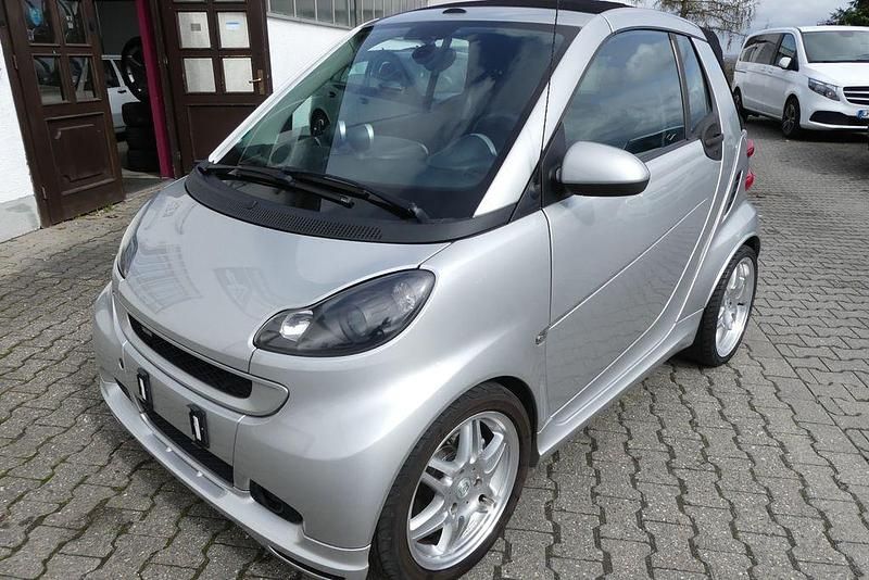 Gebraucht Smart ForTwo Cabrio Brabus 98 PS (72 kW) 2009 Silber Cabrio