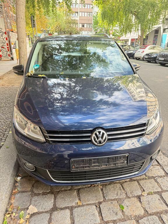 Blau Gebraucht 2012 VW Touran Highline Van / Kleinbus | 5.500 € (Guter Preis) - Bild 1/4