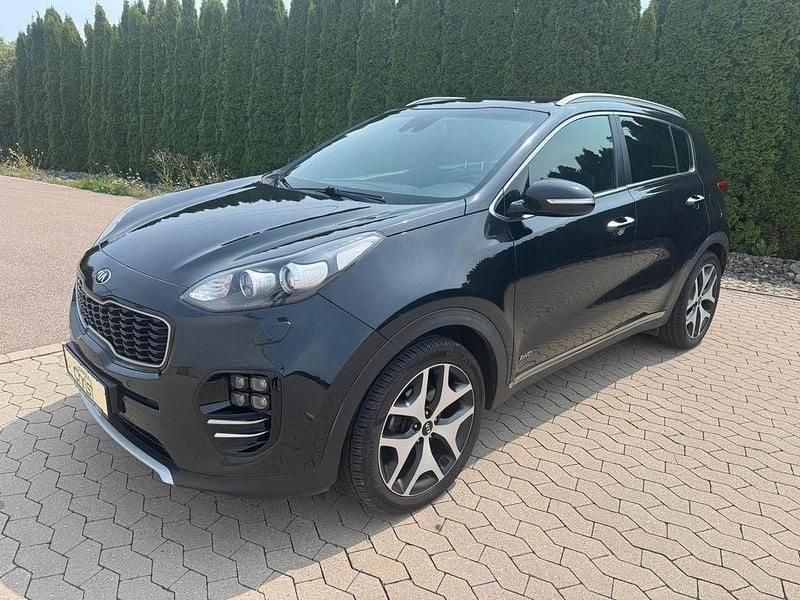Schwarz Gebraucht 2018 Kia Sportage GT-Line SUV | 15.980 € (Fairer Preis) - Bild 1/4