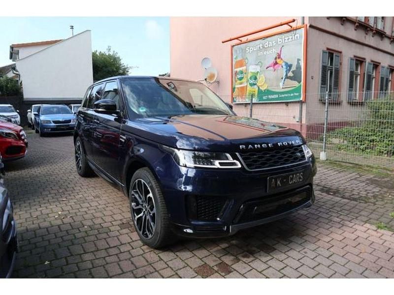 Portofino blue (metallic) Gebraucht 2020 Land Rover Range Rover Sport HSE SUV | 42.500 € - Bild 1/4