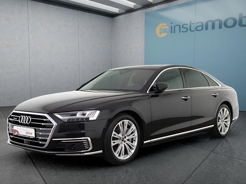 Schwarz Gebraucht 2021 Audi A8 Limousine | 55.049 € (Fairer Preis) - Bild 1/4