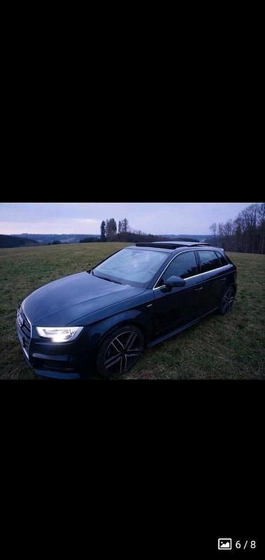 Gebraucht Audi A3 Sportback Design 184 PS (135 kW) 2018 Blau Kleinwagen