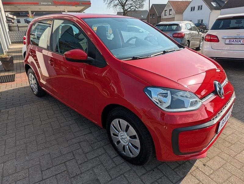 Gebraucht VW up! move up! 60 PS (44 kW) 2017 Rot Kleinwagen
