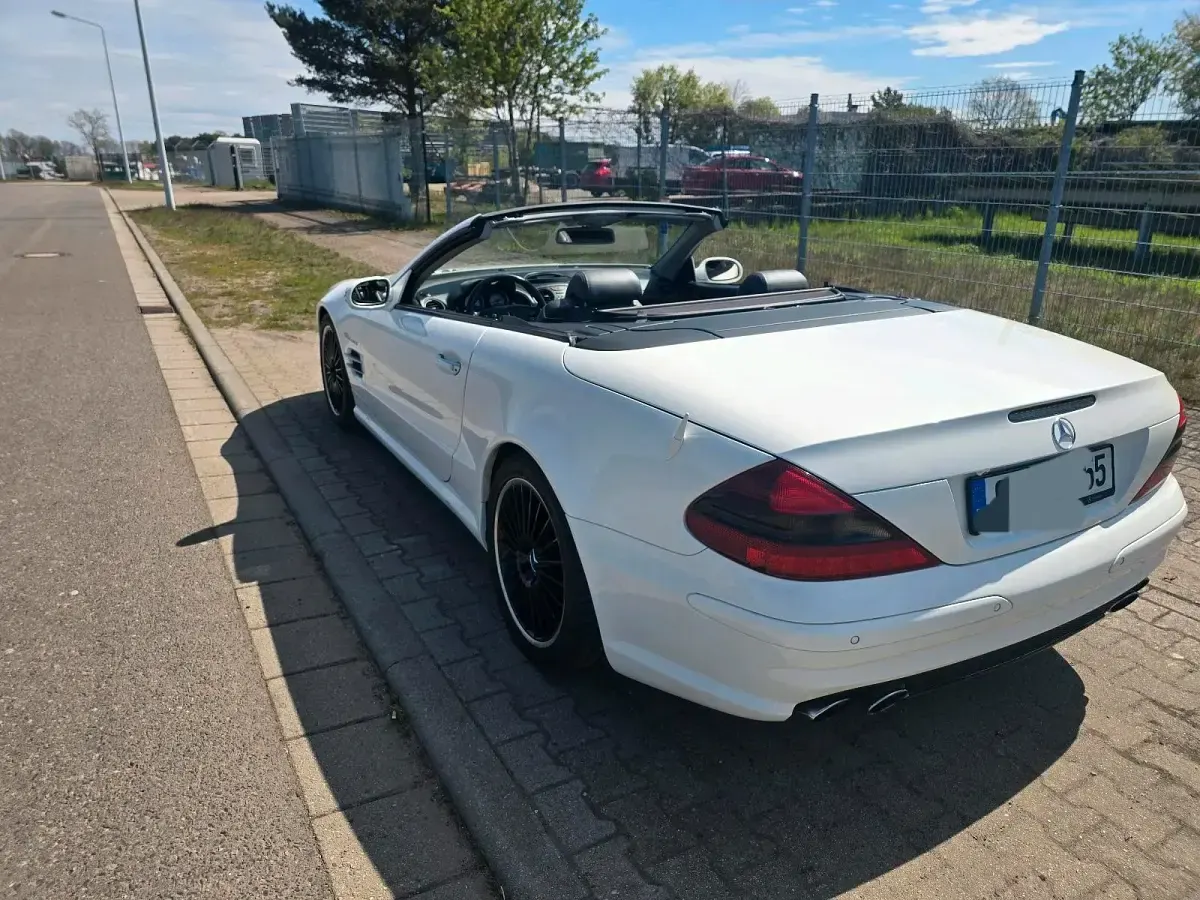 Gebraucht Mercedes SL55 AMG AMG 505 PS (371 kW) 2003 Weiß Coupé