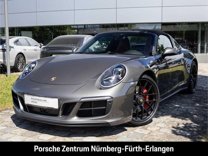 Achatgraumetallic Gebraucht 2017 Porsche 911 Targa 4 Cabrio | 138.990 € (Guter Preis) - Bild 1/4