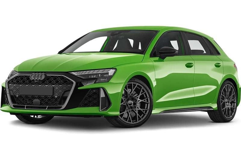 Grün (kyalamigrün) Neu 2025 Audi RS3 Sportback Comfort Kleinwagen | 66.000 € (Superpreis) - Bild 1/4