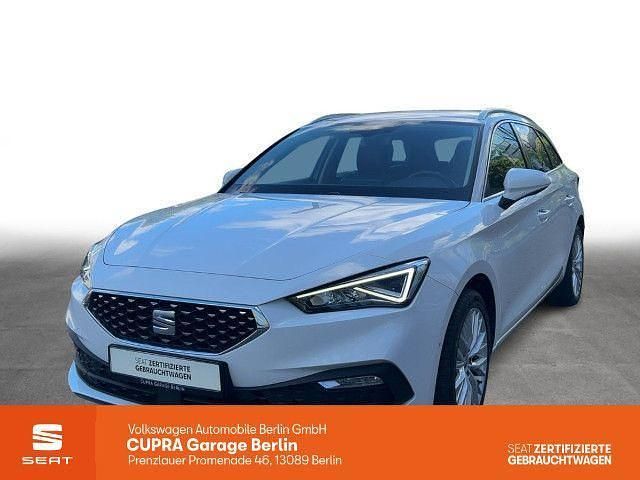 Weiß Gebraucht 2023 Seat Leon XCELLENCE Kombi | 22.993 € (Fairer Preis) - Bild 1/3