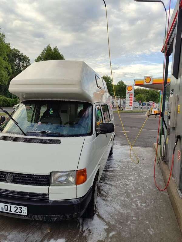 Weiß Gebraucht 1995 VW T4 California Van | 10.000 € - Bild 1/4