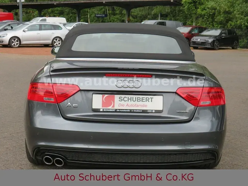 Usata Audi A5 Cabriolet S-Line 190 CV (139 kW) 2016 Grigio Cabrio