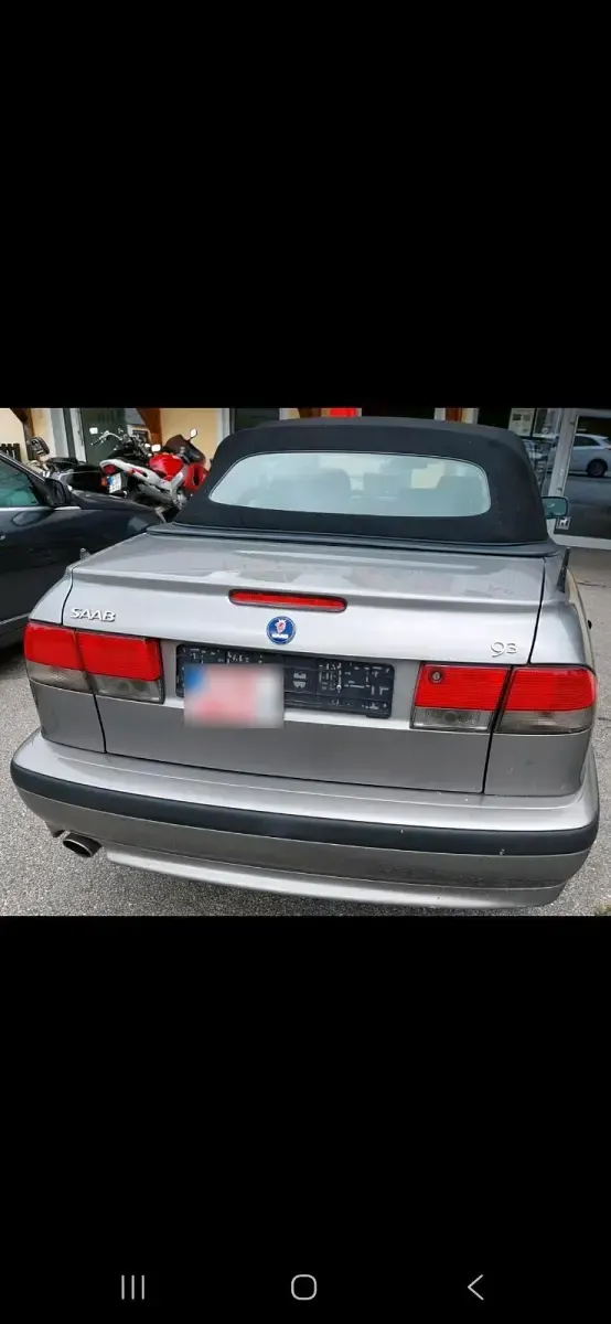 Gebraucht Saab 9-3 150 PS (110 kW) 2003 Silber Cabrio