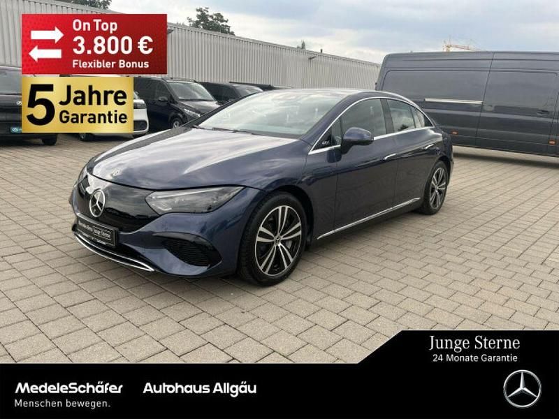 Lack sodalithblau (metallic) Gebraucht 2024 Mercedes EQE300 Limousine | 45.489 € (Fairer Preis) - Bild 1/4
