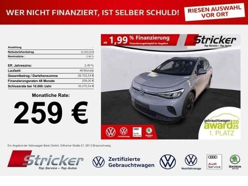 Mondsteingrau Gebraucht 2022 VW ID.4 Pro Performance SUV | 25.946 € (Superpreis) - Bild 1/3