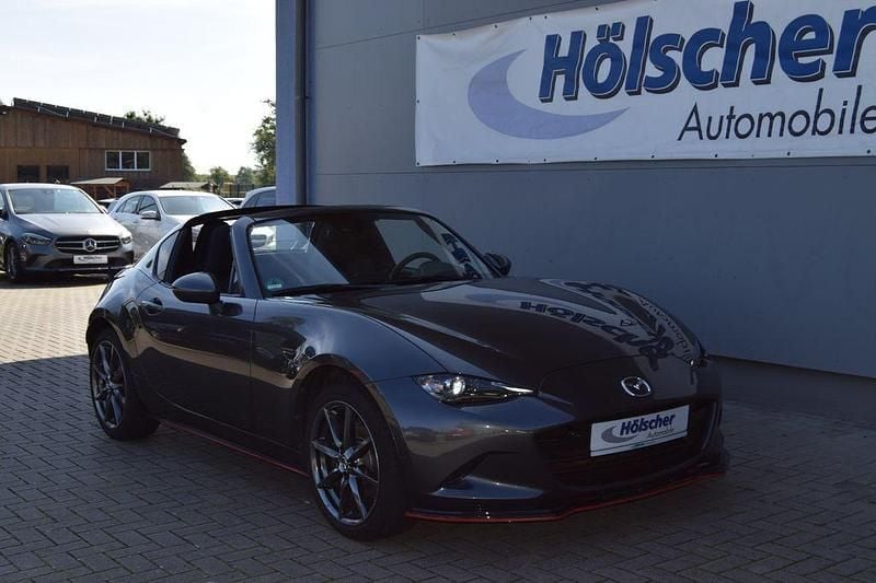 Grau Gebraucht 2017 Mazda MX5 Sports-Line Cabrio | 20.999 € (Fairer Preis) - Bild 1/4