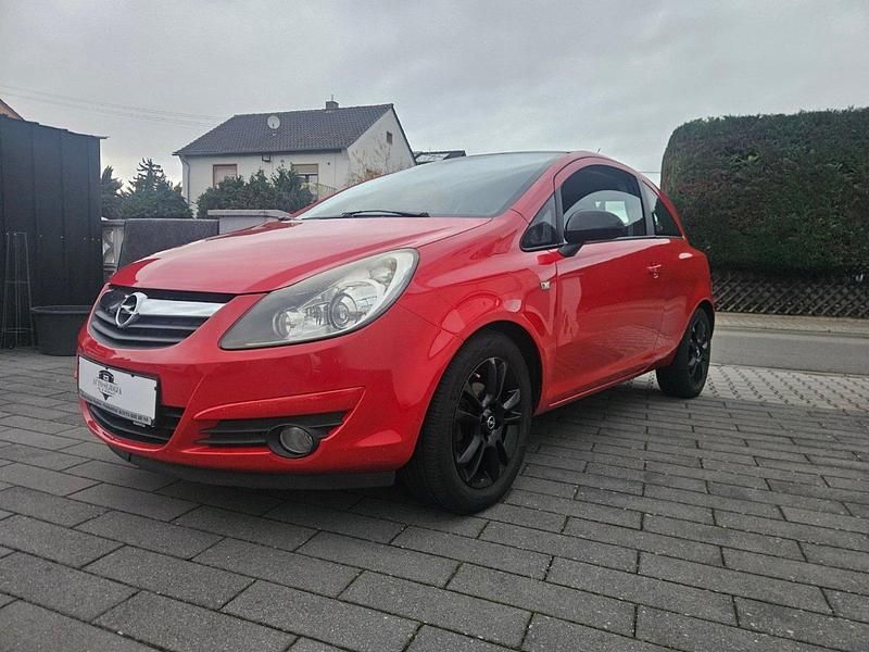 Magma rot (b) Gebraucht 2010 Opel Corsa Innovation Kleinwagen | 2.900 € (Guter Preis) - Bild 1/4