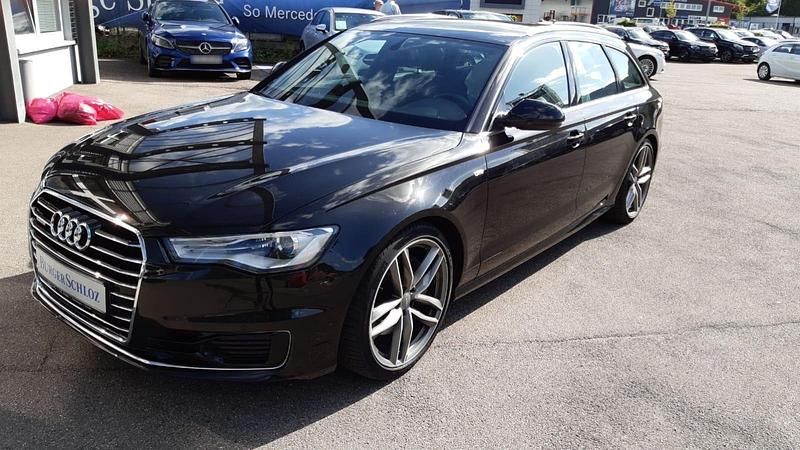 Gebraucht Audi A6 S-Line 218 PS (160 kW) 2015 Schwarz Kombi