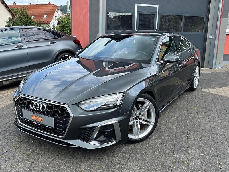 Daytonagrau Gebraucht 2023 Audi A5 Sportback S-Line Limousine | 38.990 € (Fairer Preis) - Bild 1/4