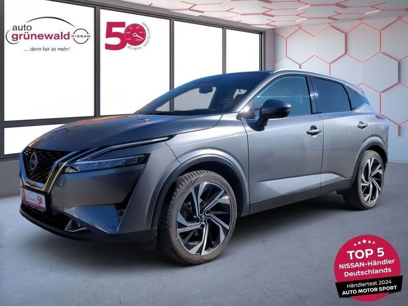 Silber Gebraucht 2023 Nissan Qashqai Tekna+ SUV | 32.900 € (Teuer) - Bild 1/4