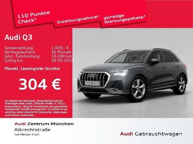Daytonagrau perleffekt Gebraucht 2024 Audi Q3 S-Line SUV | 38.446 € (Guter Preis) - Bild 1/2