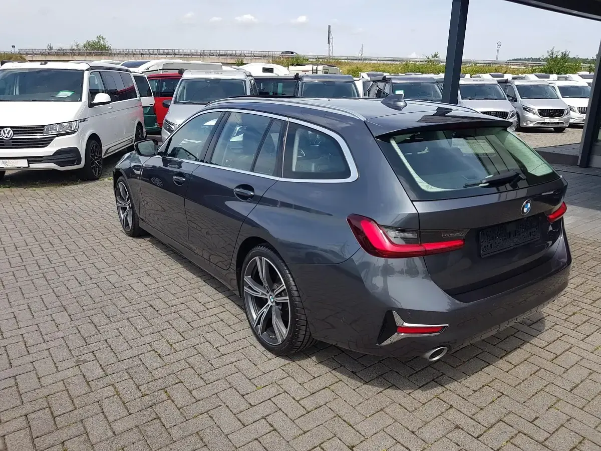 Gebraucht BMW 320 Luxury Line 190 PS (139 kW) 2021 Mineralgrau metallic Kombi